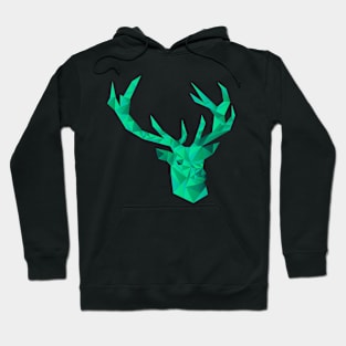 Low Poly Deer Hoodie